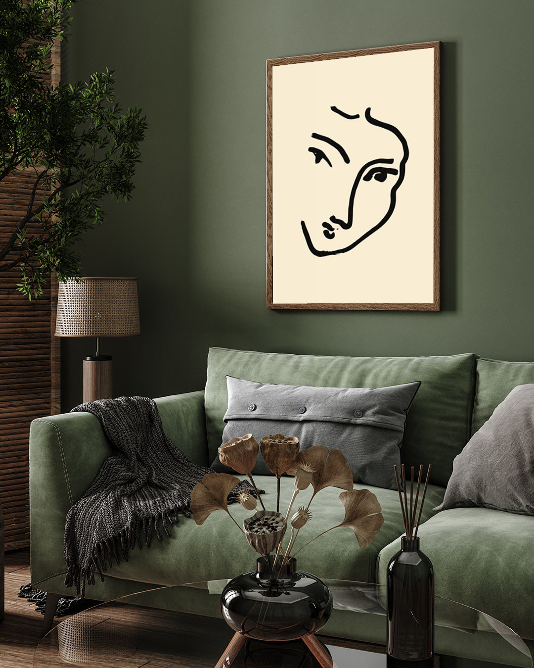 Woman Artwork 1 by Henri Matisse 3 : 4 Vertical New Premium Wall Art Canvas by MeriDeewar