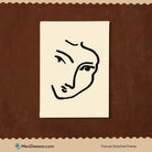 Woman Artwork 1 by Henri Matisse 3 : 4 Vertical New Premium Wall Art Canvas by MeriDeewar