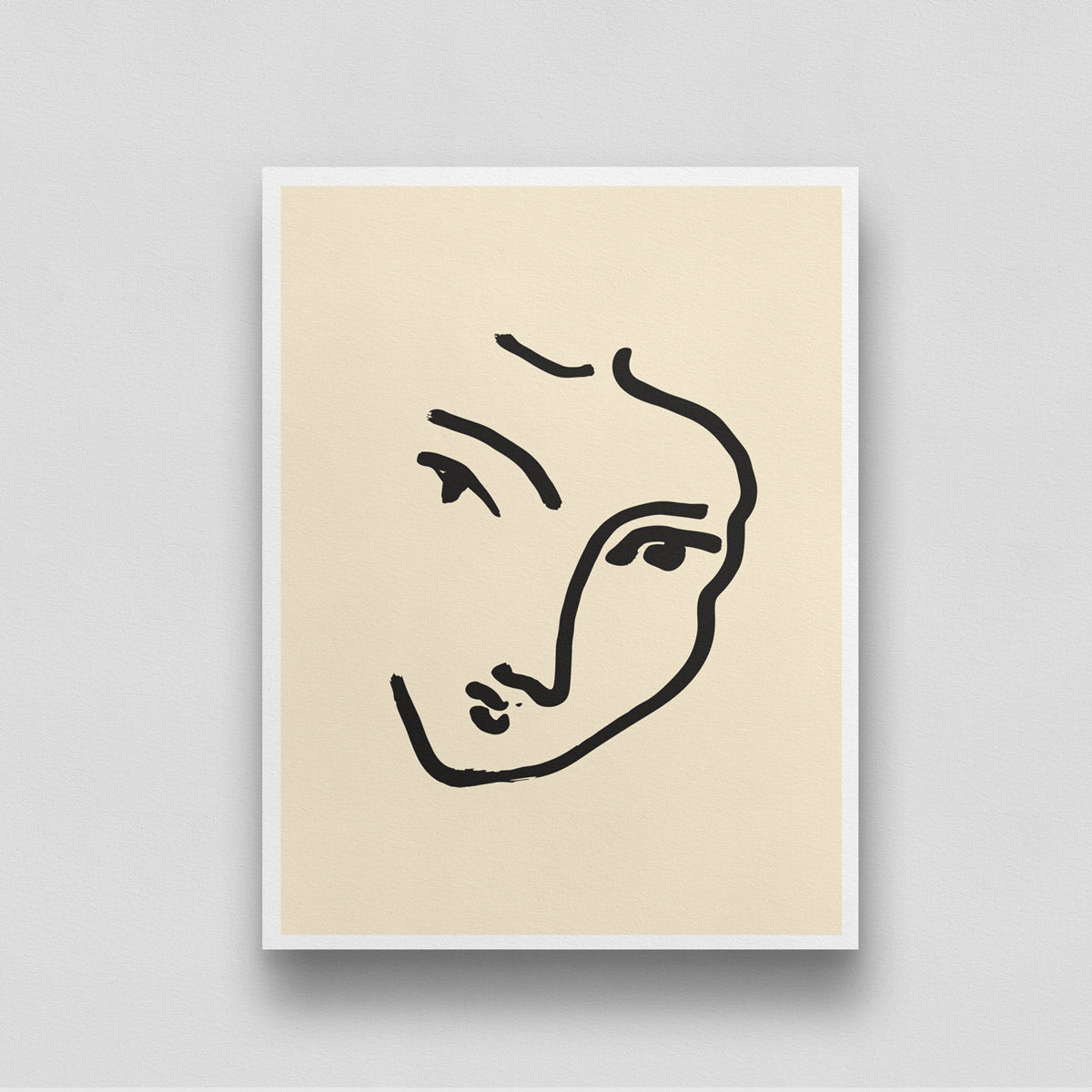 Woman Artwork 1 by Henri Matisse 3 : 4 Vertical New Premium Wall Art Canvas by MeriDeewar