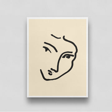 Woman Artwork 1 by Henri Matisse 3 : 4 Vertical New Premium Wall Art Canvas by MeriDeewar
