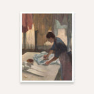 Woman Ironing Painting by Edgar Degas | Vintage Wall Art for Living Room | Giclée Print 3 : 4 Vertical Premium Wall Art Canvas by MeriDeewar