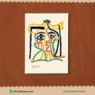 Woman2 Poster by Pablo Picasso 3 : 4 Vertical New Premium Wall Art Canvas by MeriDeewar