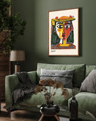 Woman3 Poster by Pablo Picasso 3 : 4 Vertical New Premium Wall Art Canvas by MeriDeewar
