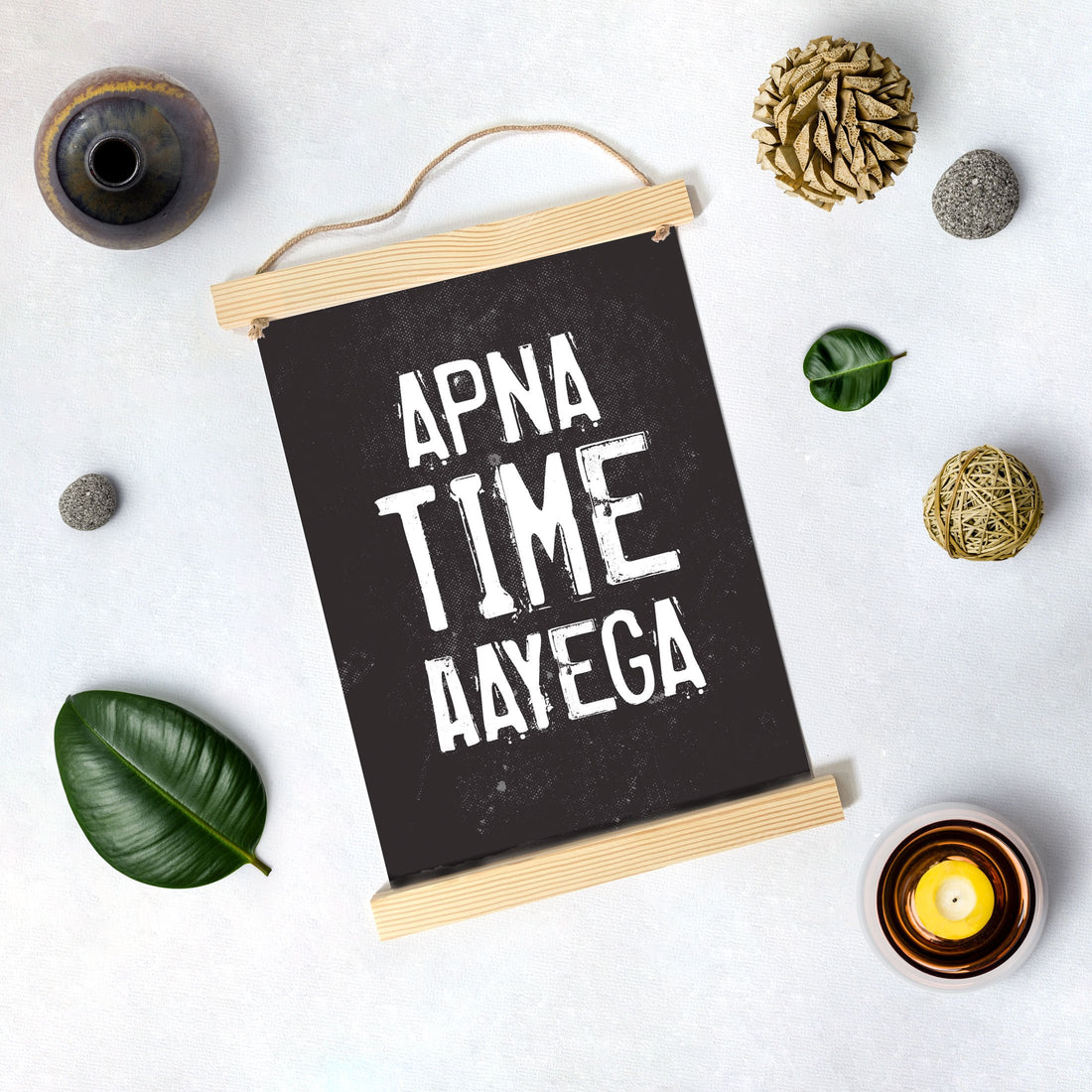 Apna time Aayega Poster Canvas - MeriDeewar