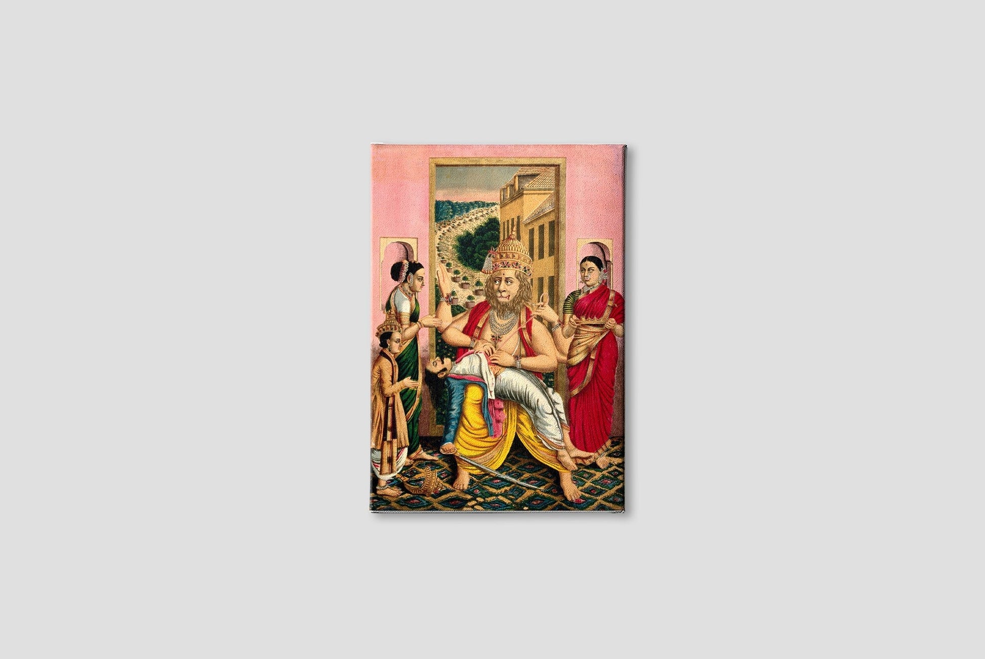 Narasiṃha Painting - Meri Deewar - MeriDeewar