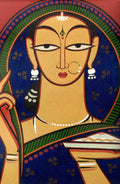 Traditional Lady Painting - Meri Deewar - MeriDeewar