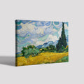 Wheat field with cypresses Painting By Van Gogh Painting - Meri Deewar - MeriDeewar