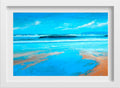Sea Blue Painting - Meri Deewar - MeriDeewar