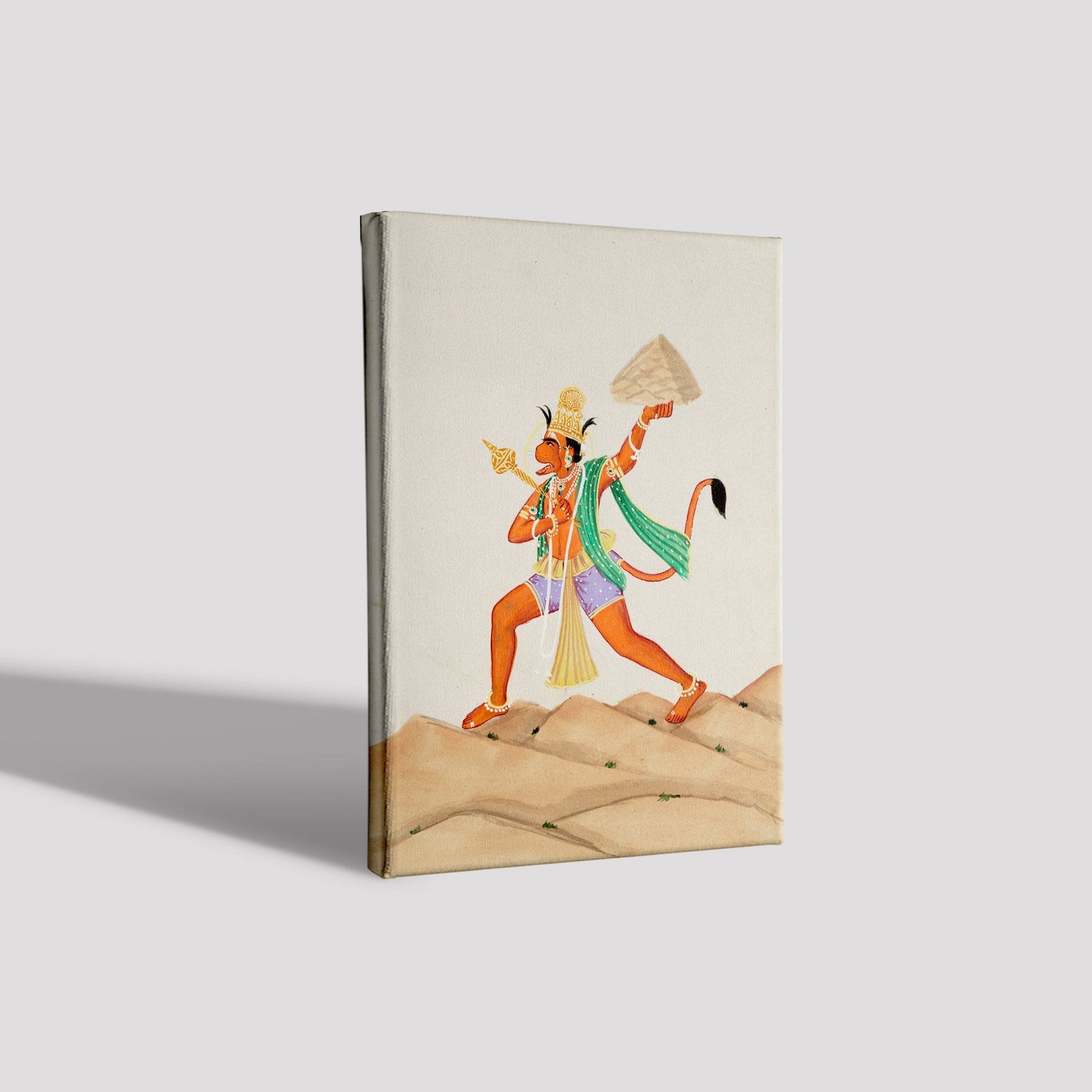 Hanuman carrying the mountain Painting - Meri Deewar - MeriDeewar