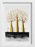 Tree Trees Artwork Painting - Meri Deewar - MeriDeewar
