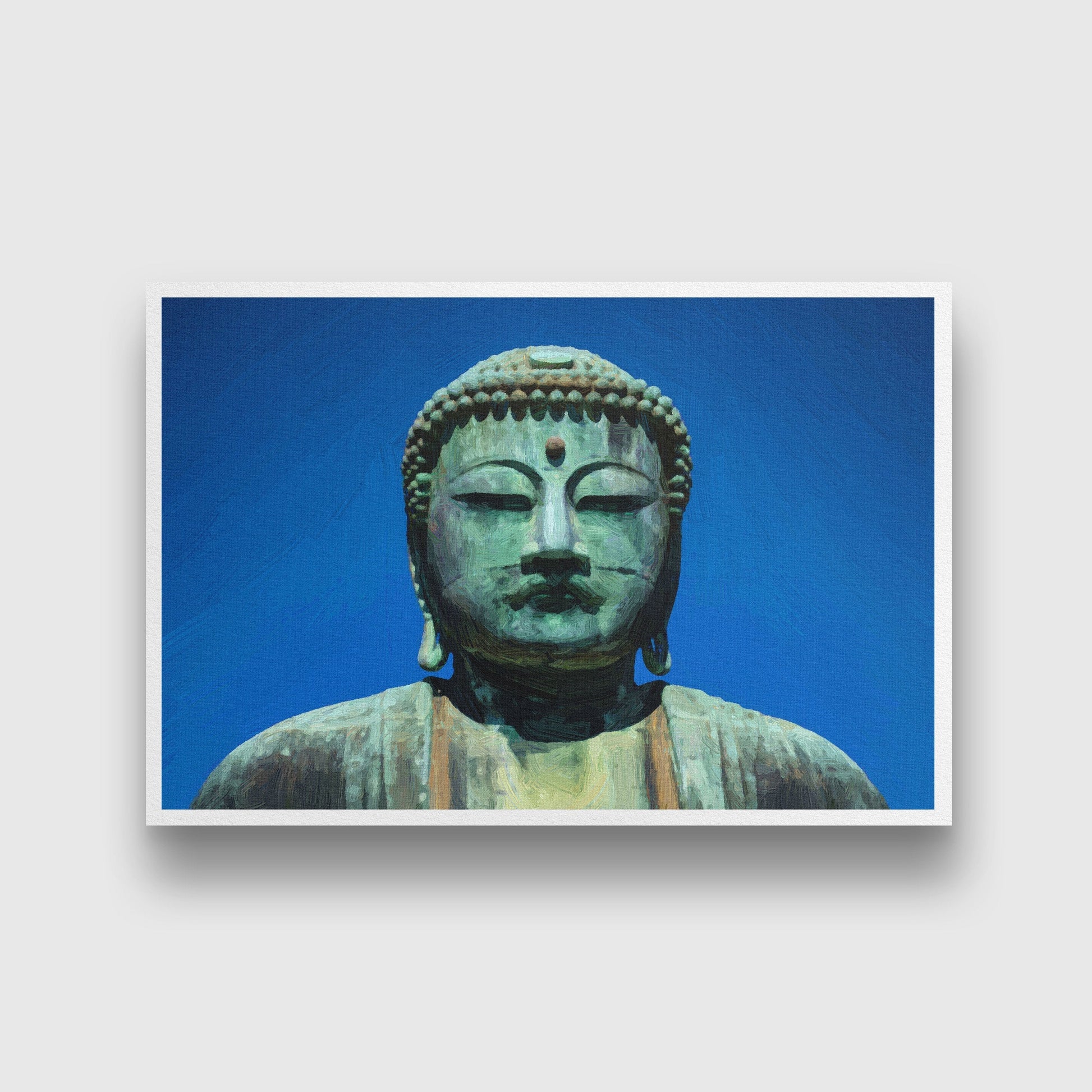Head of Buddha Painting - Meri Deewar - MeriDeewar