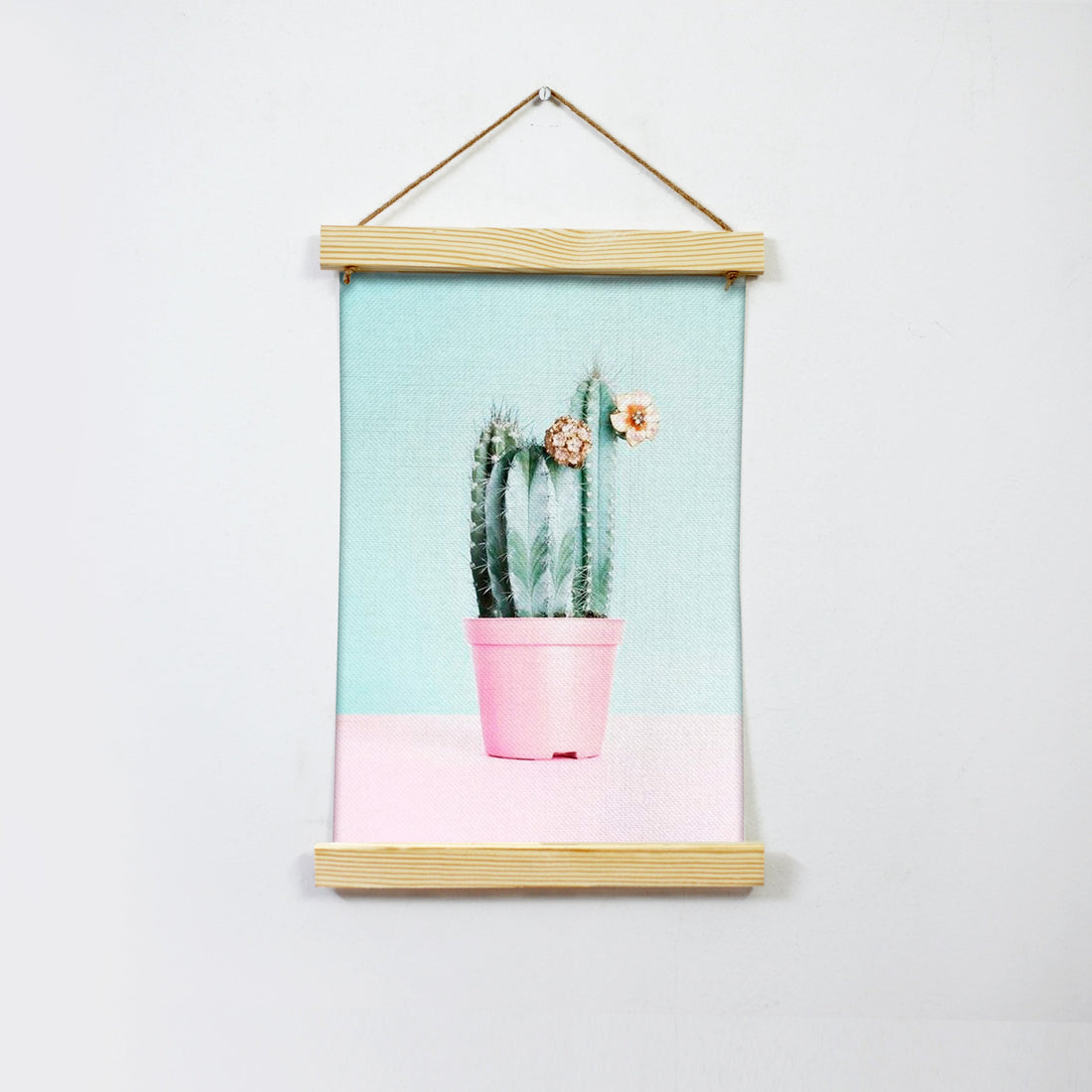 Cactus Hanging Canvas Painting-Meri Deewar - MeriDeewar