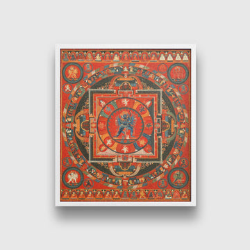 Mandala of Hevajra Painting