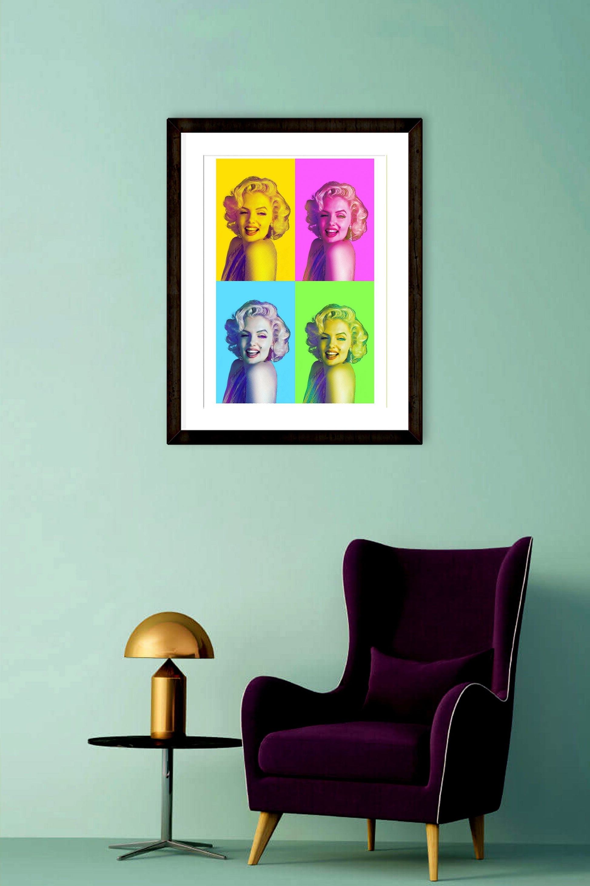 Marilyn Monroe Collage Art - Meri Deewar - MeriDeewar