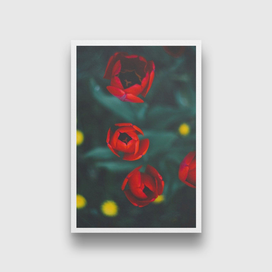 Red roses Painting - Meri Deewar - MeriDeewar