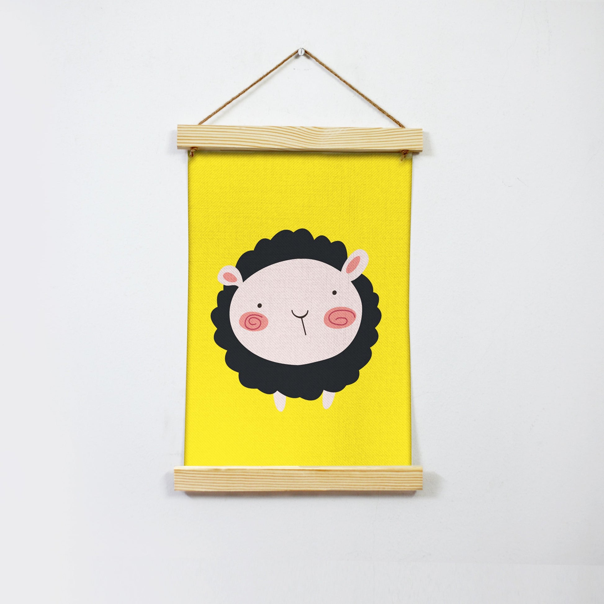 Baby Lion Hanging Canvas - MeriDeewar