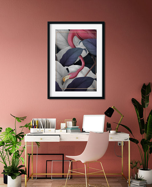 Flamingo in Contempory Painting