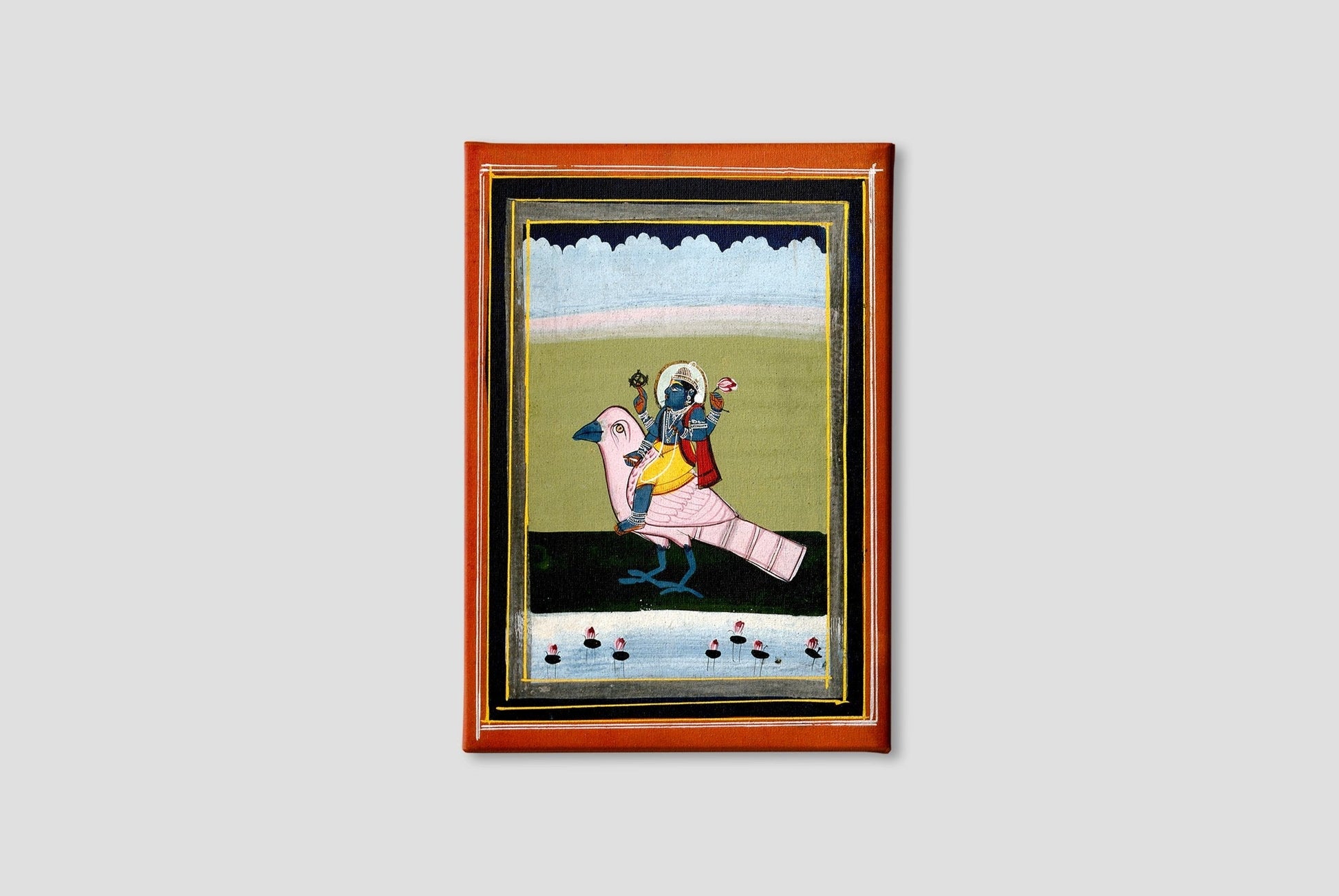 Vishnu as Satyanarayan Painting - Meri Deewar - MeriDeewar