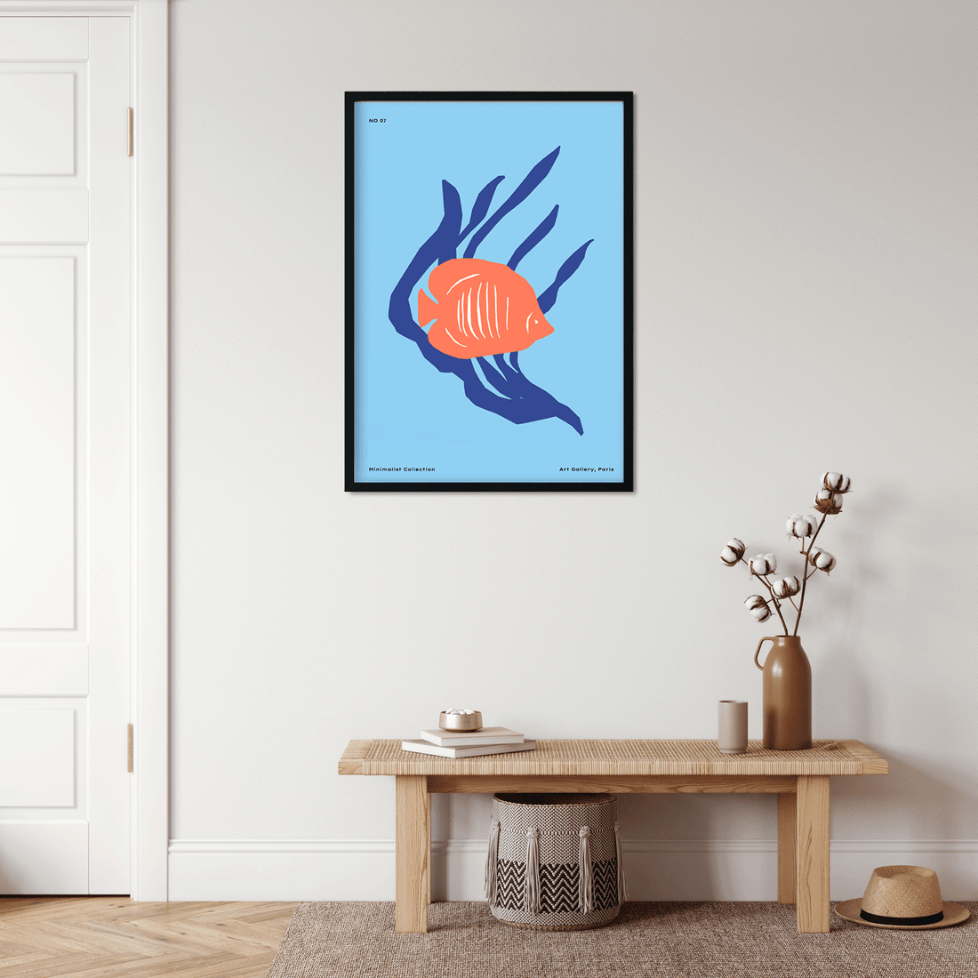 Boho wildlife minimalistic poster Painting