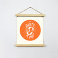 It's Party Time Hanging Canvas - MeriDeewar