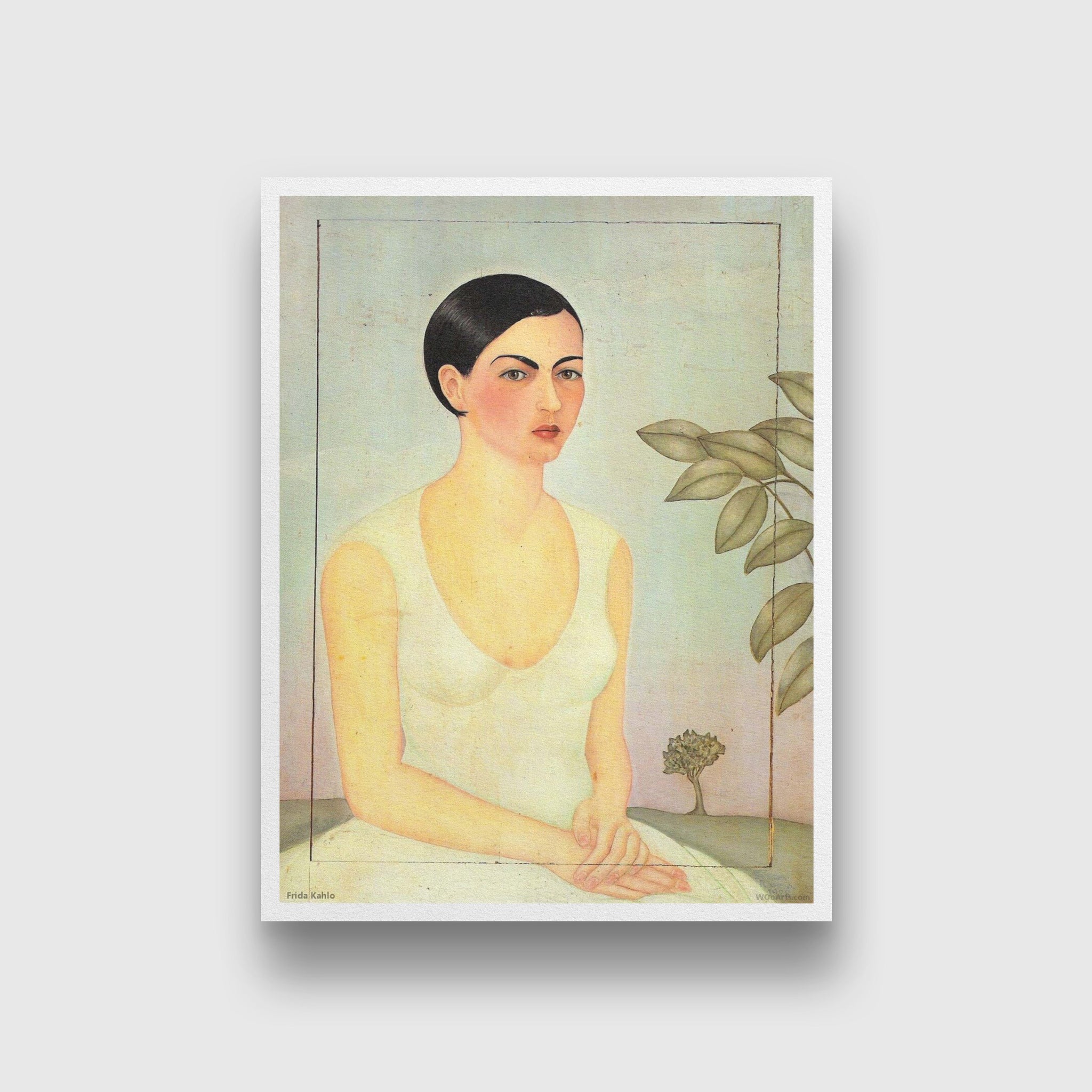 Portrait of Cristina My Sister Painting - Meri Deewar - MeriDeewar