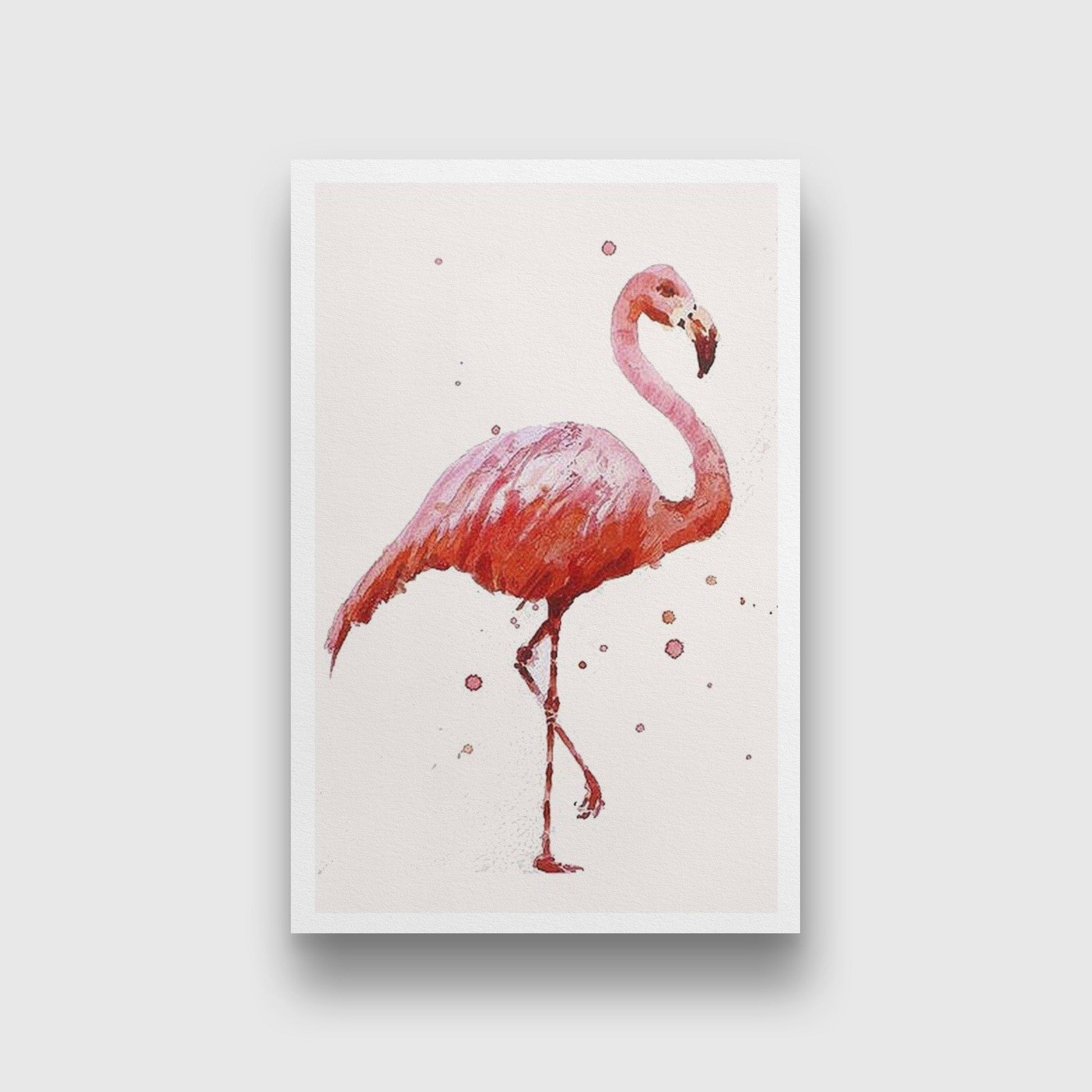 Flamingo 1 Painting - Meri Deewar - MeriDeewar
