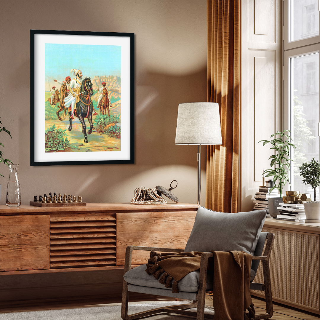 Shivaji Maharaj Painting