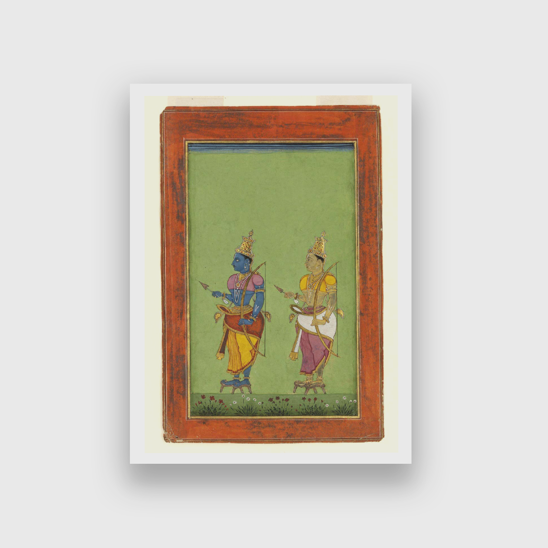 Rama and Lakshmana Painting