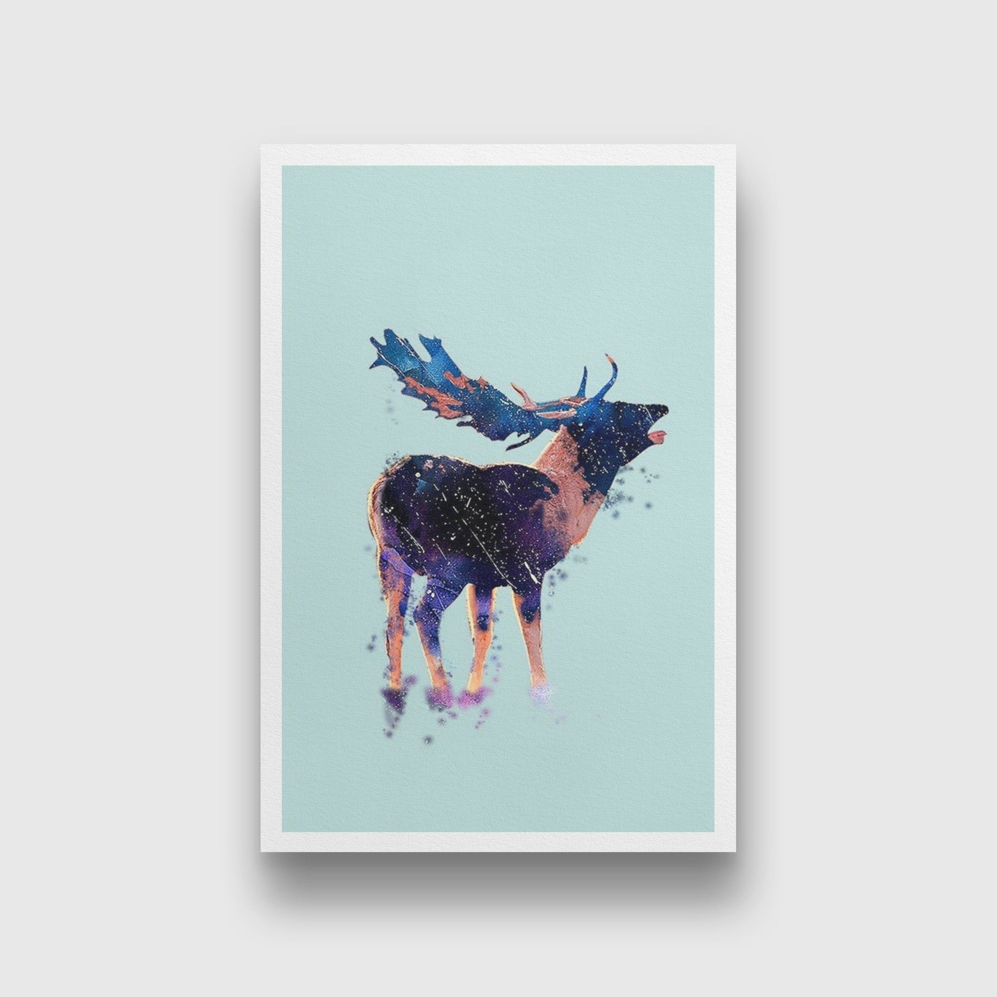 Fallow deer Painting - Meri Deewar