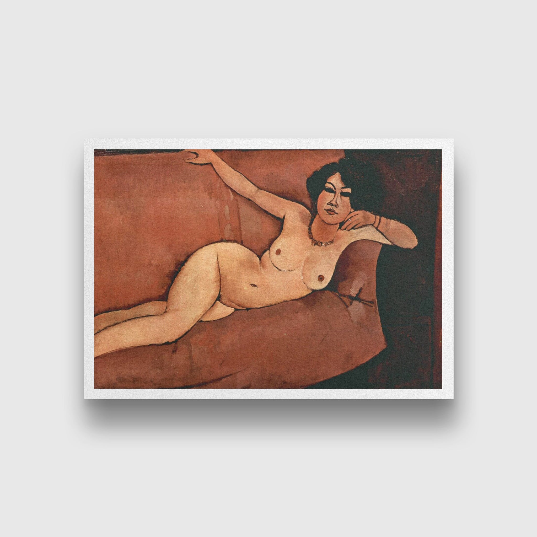 Almaisa Nude Painting on Sofa