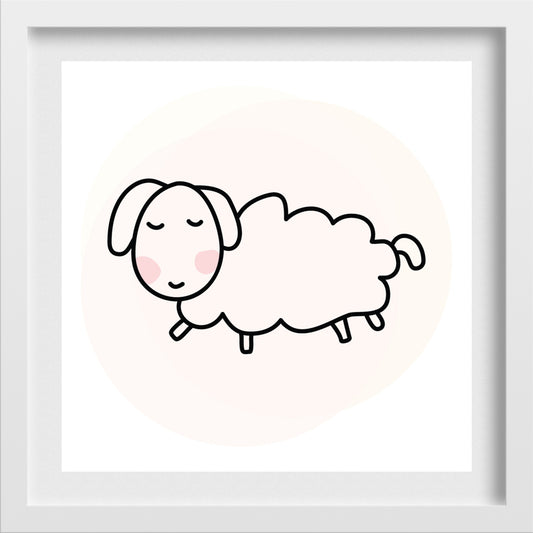 Sheep Painting - Meri Deewar
