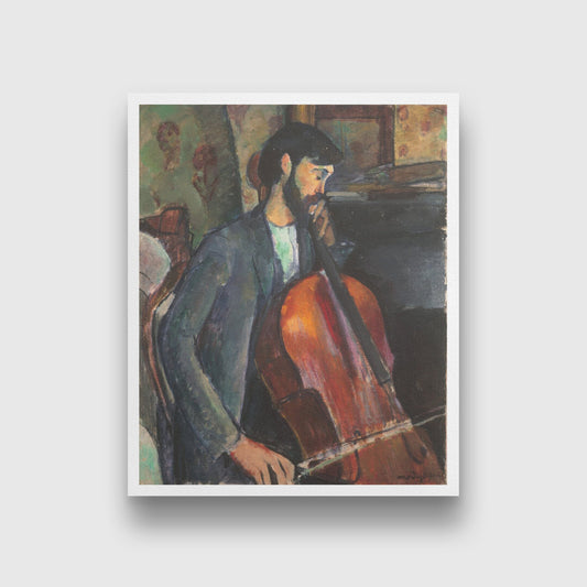 The Cellist Painting Online