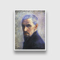 Self Portrait of Gustave Caillebotte Painting - Meri Deewar - MeriDeewar