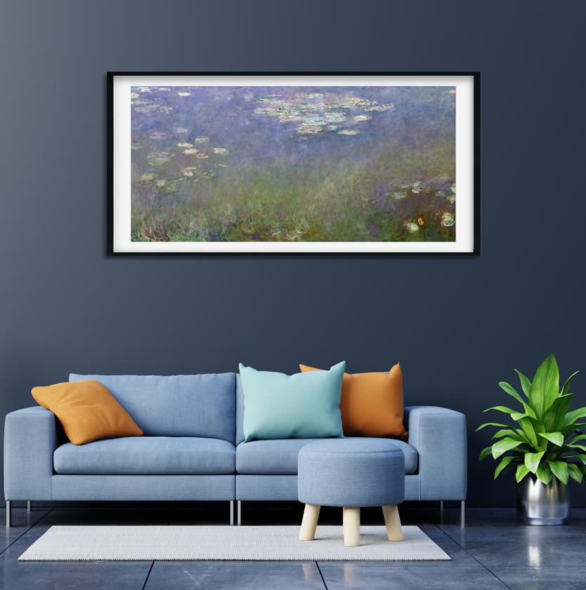 Water Lilies wall art Painting by Claude Monet - Meri Deewar - MeriDeewar