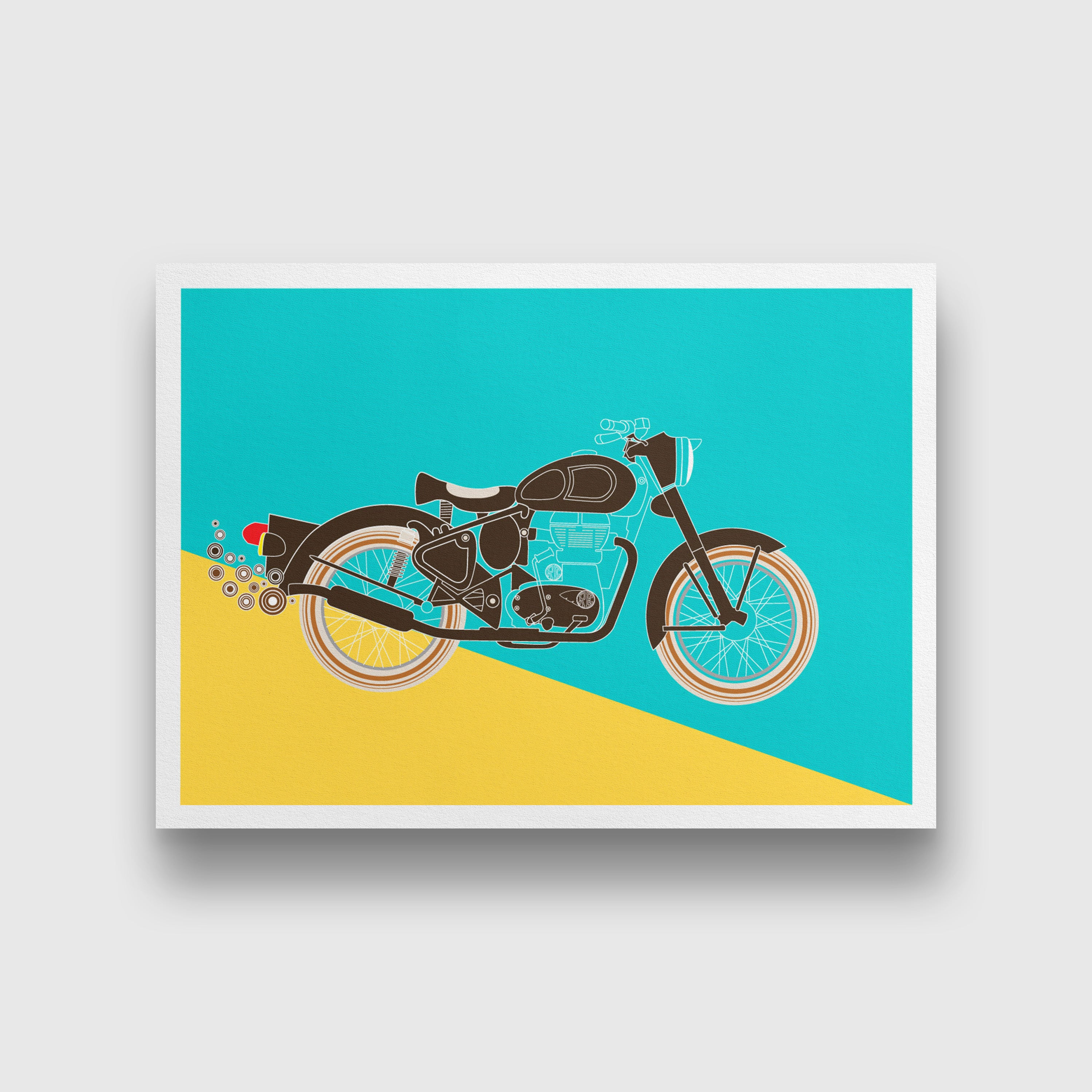 Royal enfield mandala discount art