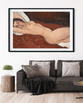 Reclining nude Painting