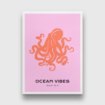 Ocean Vibes minimalistic Painting
