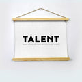 Talent Poster Hanging Canvas - MeriDeewar