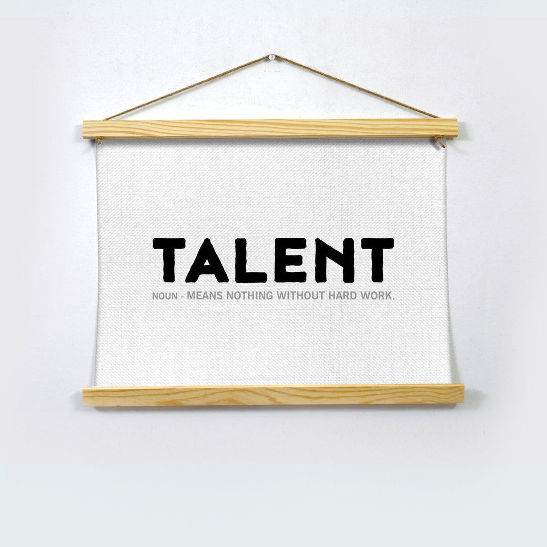 Talent Poster Hanging Canvas - MeriDeewar