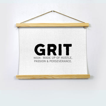 Grit Poster Hanging Canvas - MeriDeewar