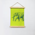 Elephant Forest Hanging Canvas Painting - Meri Deewar - MeriDeewar