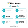 Sitting Semi Nude With Blue Hairband Painting - Meri Deewar - MeriDeewar