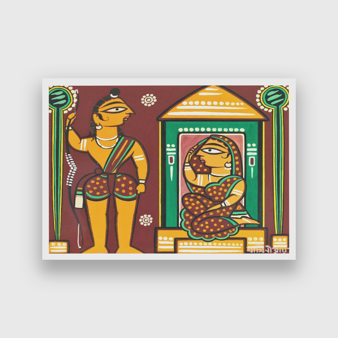 Ram and Sita Painting