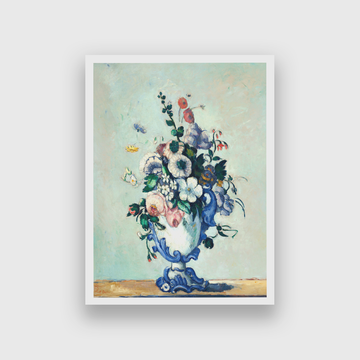 Flowers In A Rococo Vase Painting