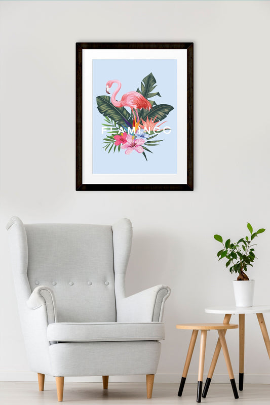 Flamingo Painting - Meri Deewar