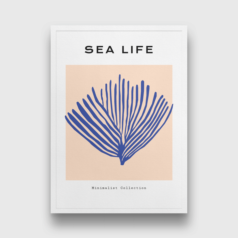 Sea Life minimalistic Painting