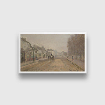 Boulevard Héloise, Argenteuil Painting by Claude Monet - Meri Deewar