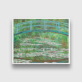 White Water Lilies By Claude Monet Painting - Meri Deewar - MeriDeewar