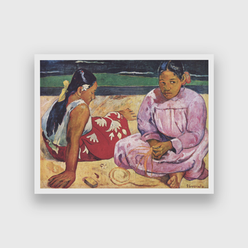 Tahitian Women on the Beach Painting