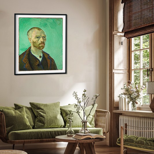 Vincent van Gogh Self Portrait Painting